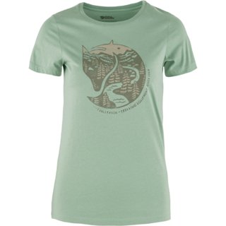 Fjallraven Arctic Fox T shirt 女 有機棉短T 89849-674｜碧綠商行