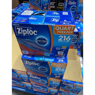 第二賣場現貨拆賣1盒179元Ziploc 雙層夾鏈冷凍保鮮袋-小 216入#921389
