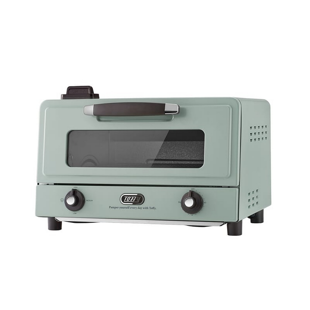 日本Toffy Classic 遠紅外線蒸氣烤箱 K-TS6 蘋果綠/現貨免運