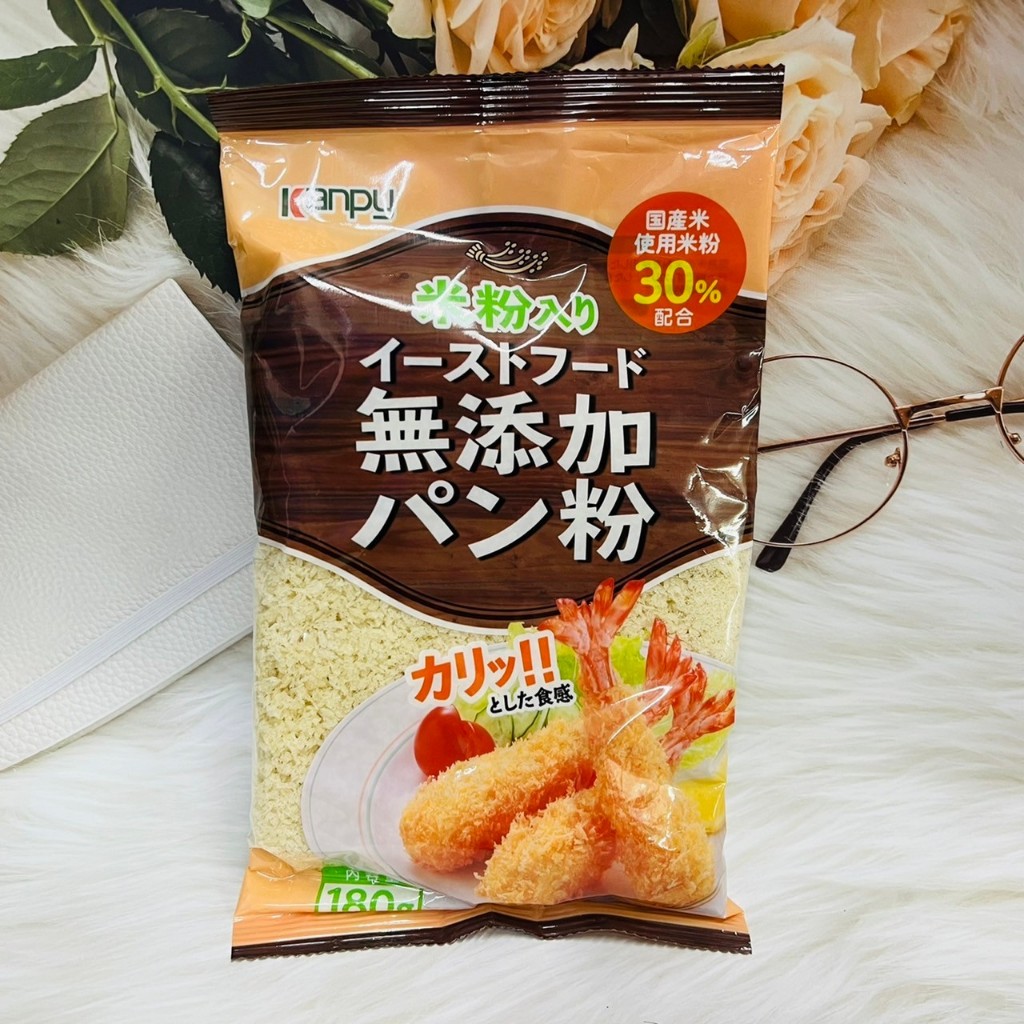 日本 Kanpy 加藤 無添加 麵包粉 180g 炸蝦粉 酥炸粉