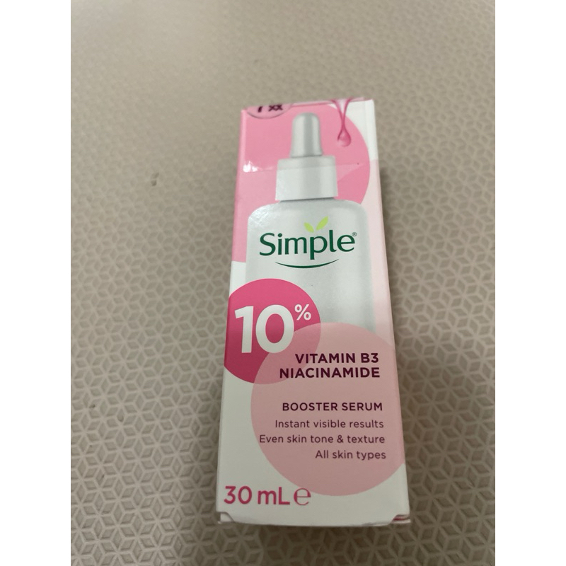 Simple清妍  超能10%菸鹼醯胺發光安瓶精華30ml