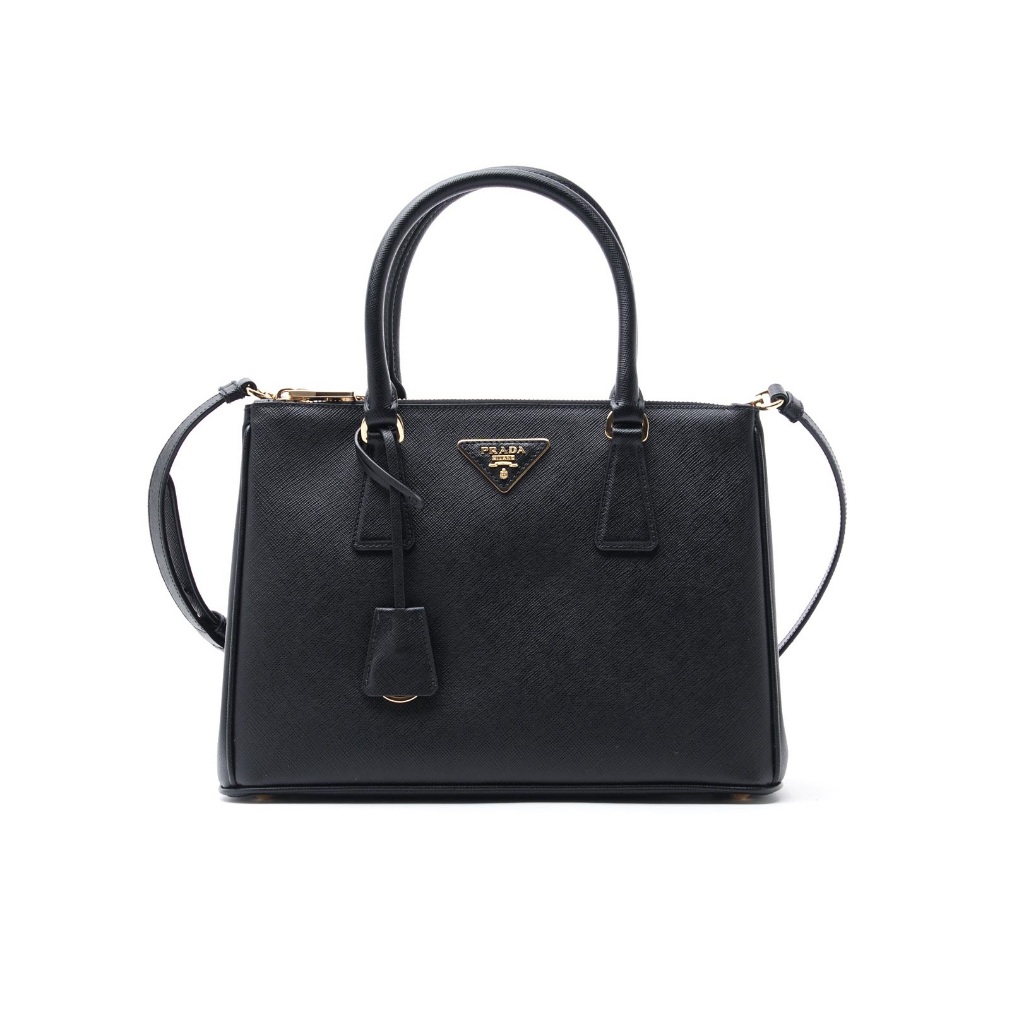 Prada 殺手包 1BA863 Saffiano 小款 Galleria  黑色