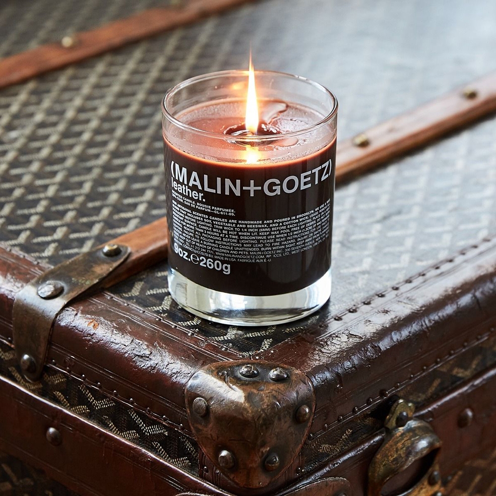 mooin MALIN+GOETZ 香氛蠟燭 皮革 居家香氛 香氛蠟燭 香氛 蠟燭 天然香氛精油 植物蠟