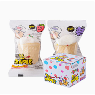 [現貨2025.04.30]韓國 冰淇淋甜筒造型水果夾心棉花糖/單入
