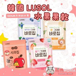 〓荷瑪寶寶〓韓國LUSOL 寶寶零食 冷凍果乾 水果脆片水果果乾 天然果乾 蘋果/水梨/藍莓/草莓