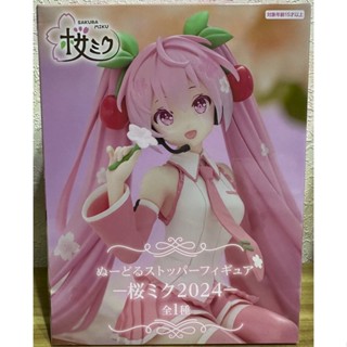 FGS> 正版 日版 FuRyu 初音未來 MIKU 櫻初音 櫻花初音 泡麵蓋 杯麵蓋 2024 花朵 美女公仔