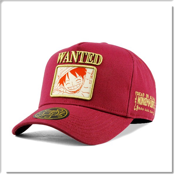 【ANGEL NEW ERA】ONE PIECE 航海王 懸賞單 魯夫 酒紅色 老帽 卡車帽 東映授權 限量帽 超夯