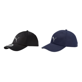 PUMA 帽子 男女款 慢跑系列棒球帽 運動帽 慢跑帽 棒球帽 休閒帽 透氣 舒適 戶外 運動 休閒 黑色 深藍色