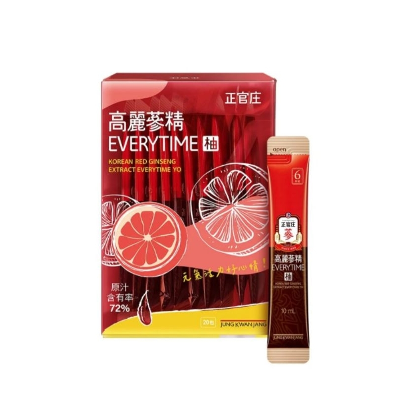 正官庄高麗蔘精EVERYTIME柚 (10ml*20入)