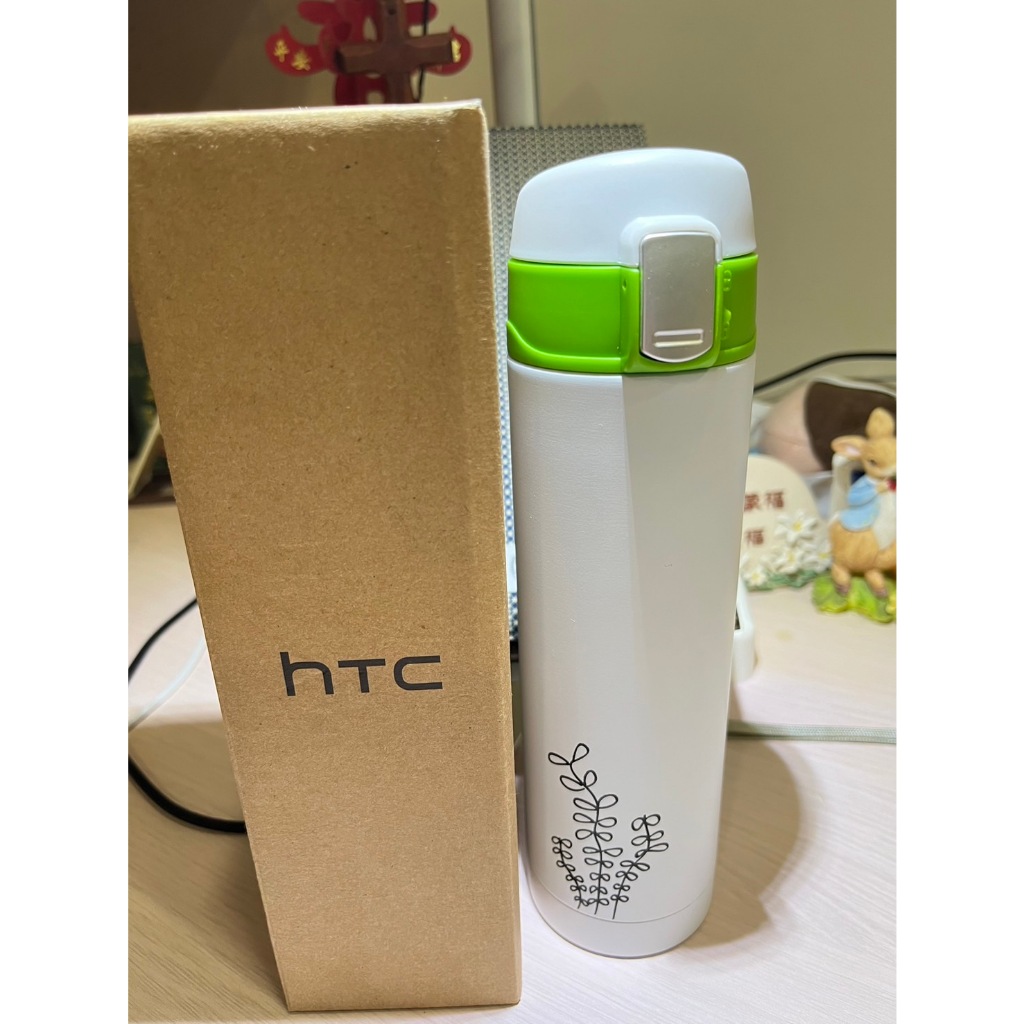HTC 300ml不鏽鋼彈蓋保溫杯 股東會紀念品