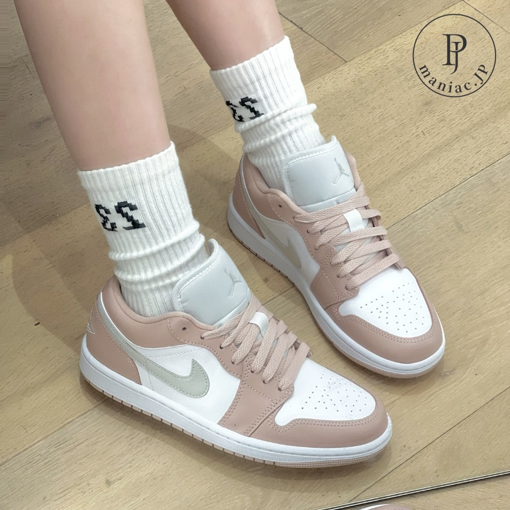 【JP免運】NIKE AIR JORDAN 1 AJ1  低筒 女鞋 粉白DC0774-120 DC0774-501