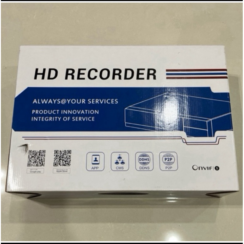 HD RECORDER 二手 4路 閉路電視監控攝像機 監視器+ sony 4顆鏡頭❤️