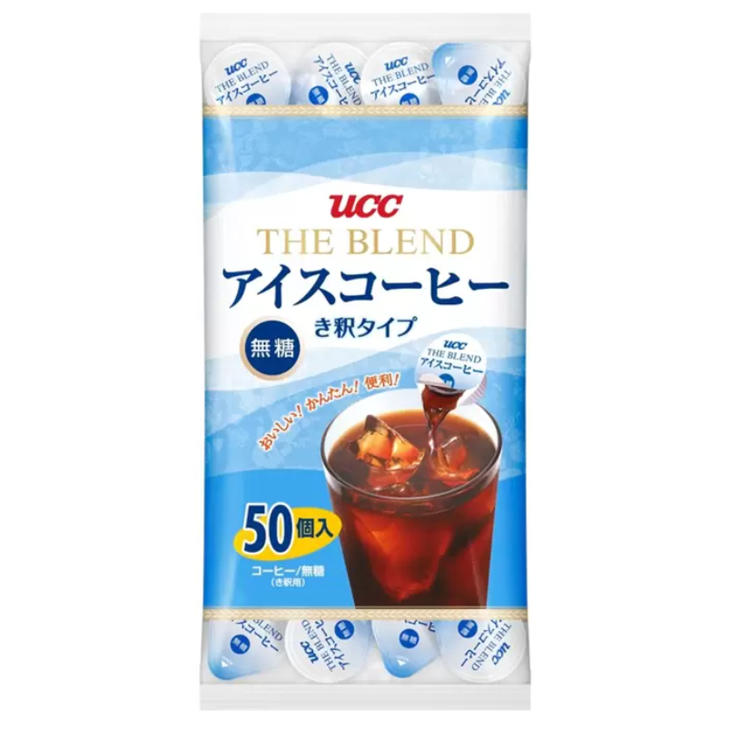 🛒GOGO好市多 COSTCO 代買代購：UCC The Blend 無糖濃縮冷萃咖啡球 17.4毫升 X 50入