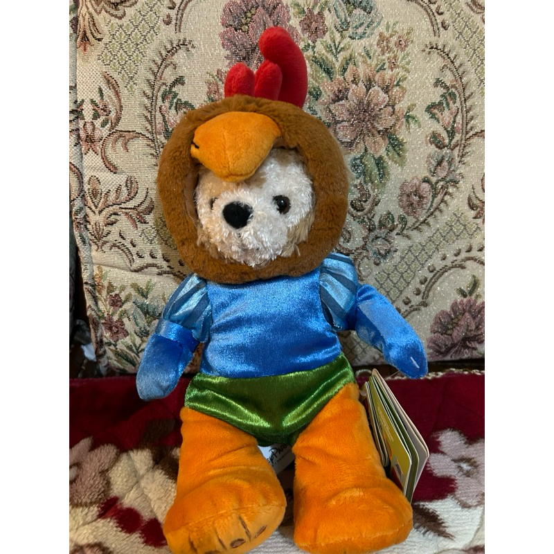 現貨 上海迪士尼 十二生肖 12生肖 達菲Duffy 玩偶SS號 娃娃 生肖達菲 雞🐓