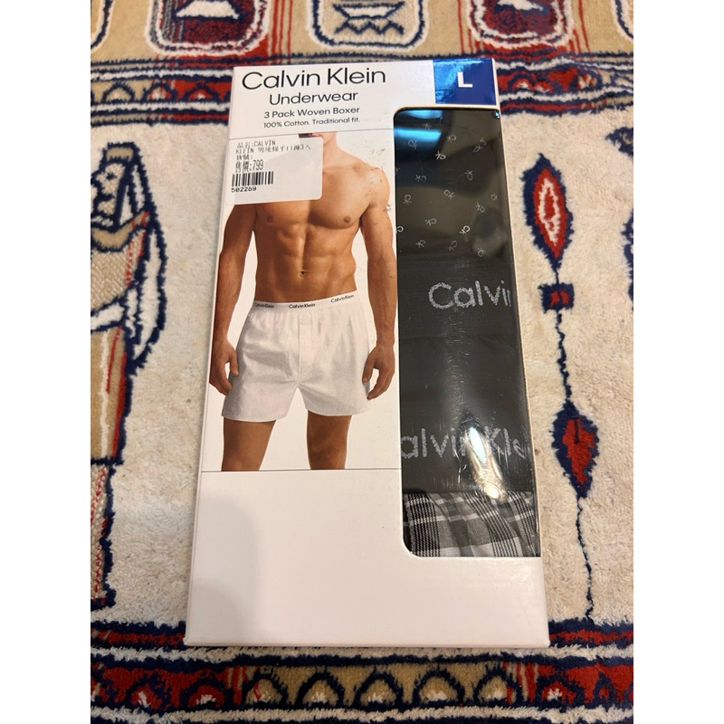 ［代購］Calvin Klein 男純棉平口褲3入組 L-XL不挑款 #5022890️⃣4️⃣2️⃣5️⃣