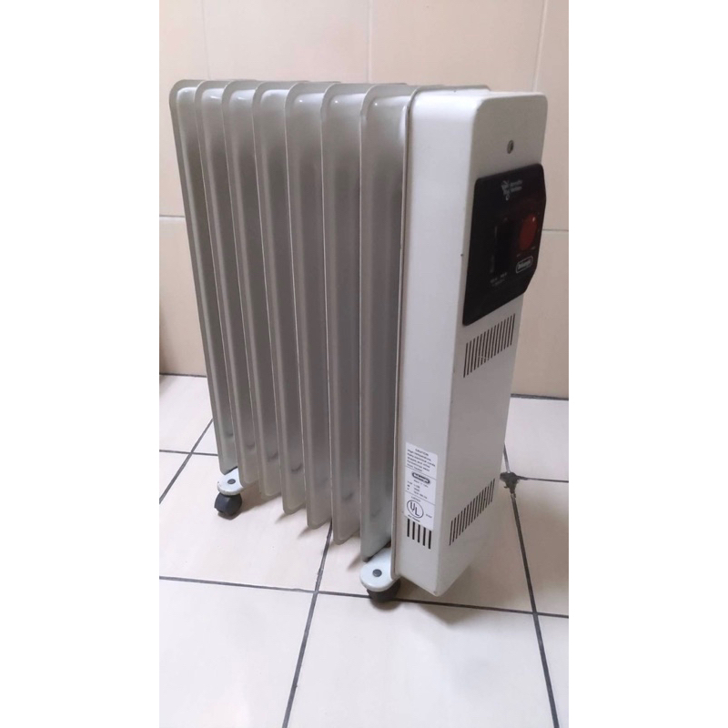 義大利DeLonghi迪朗奇葉片式電暖器(8片) 葉片式電暖器 5108 中古電暖器 電暖器 二手狀況良好