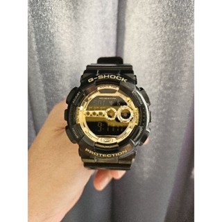 二手／G-SHOCK／黑金經典錶款／G-Shock GD-100GB