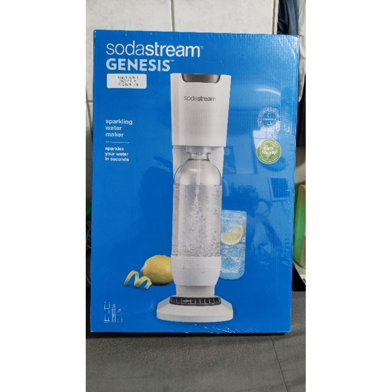 Sodastream Genesis極簡風氣泡水機_簡約白