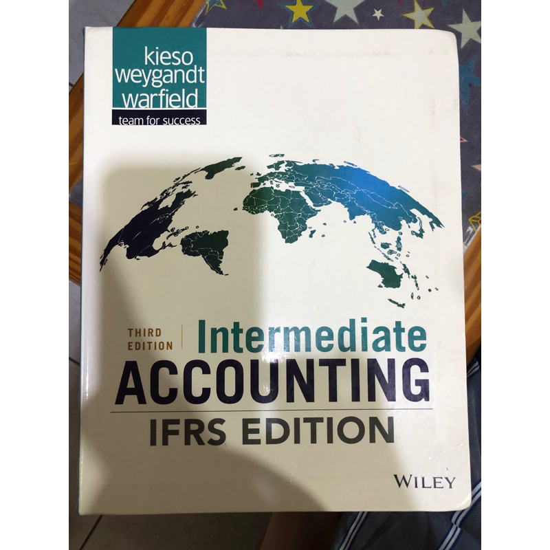 Intermidiate Accounting IFRS THIRD EDITION初、中會原文書（二手書）附原文解答書