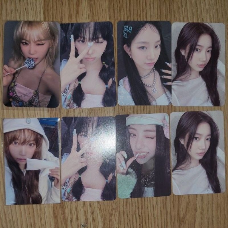 LE SSERAFIM EASY 金采源 Chaewon 許允真 Yunjin 中村一葉 Kazhuha 專輯 小卡