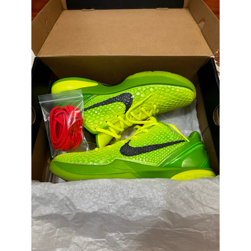 NIKE KOBE 6 protro grinch 青竹絲