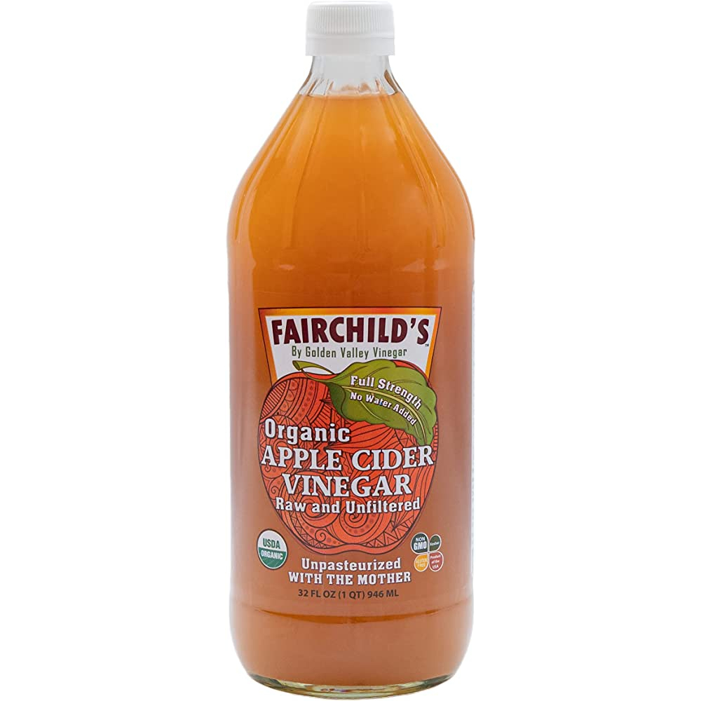Fairchild’s 有機蘋果醋 (16oz) 473mlX3瓶(另有6瓶特惠) 費爾先生