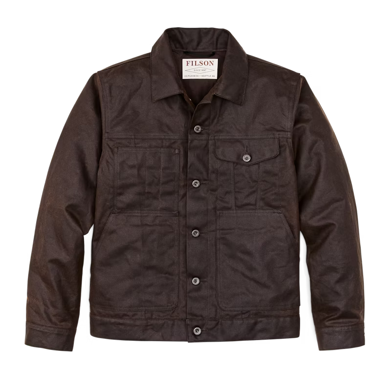 【AUM】 Filson Tin cloth short lined cruiser Jacket