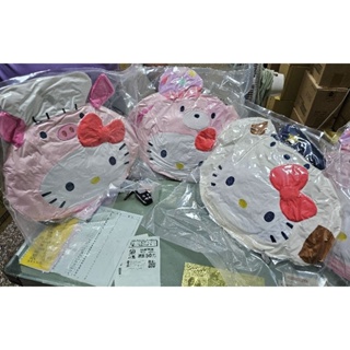 Hello kitty 抱枕毛毯組#廚師款。甜點款。警察款