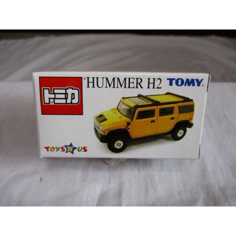 TOMY TOMICA 舊藍標 反斗城 Toys R Us 黃 HUMMER H2 黃色 悍馬車 吉普車 86 GT-R