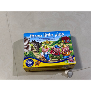 ［二手］英國Orchard toys /Three little pigs /三隻小豬/桌遊