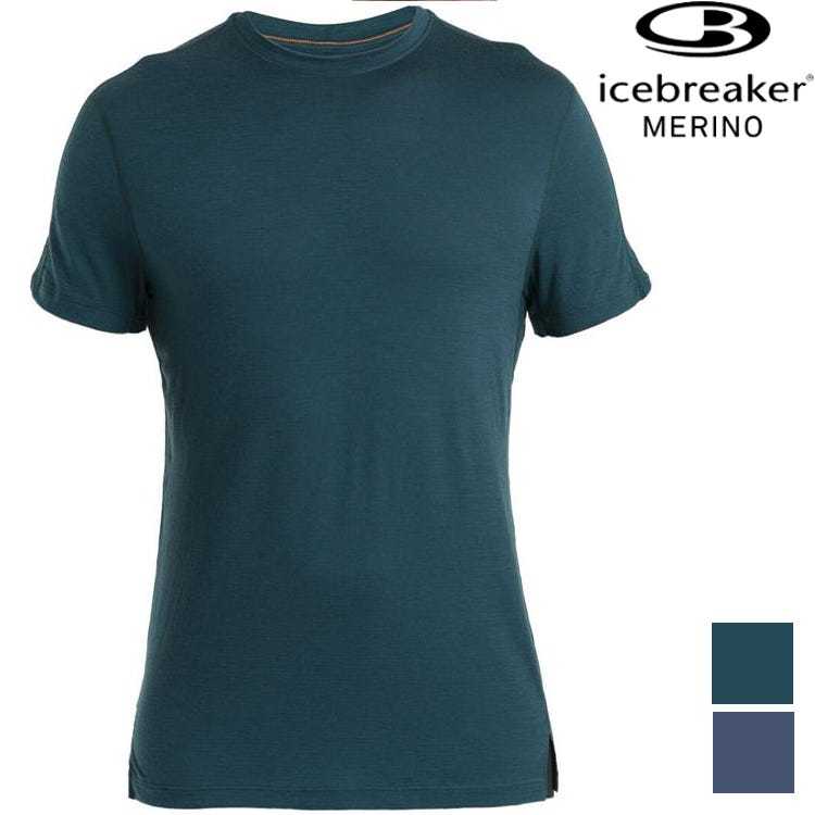 Icebreaker ACE MerinoFine 男款 超細緻美麗諾羊毛圓領短袖上衣-150 0A56X8