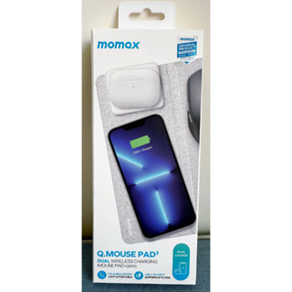 MOMAX Q.Mouse Pad 無線充電墊(灰色)