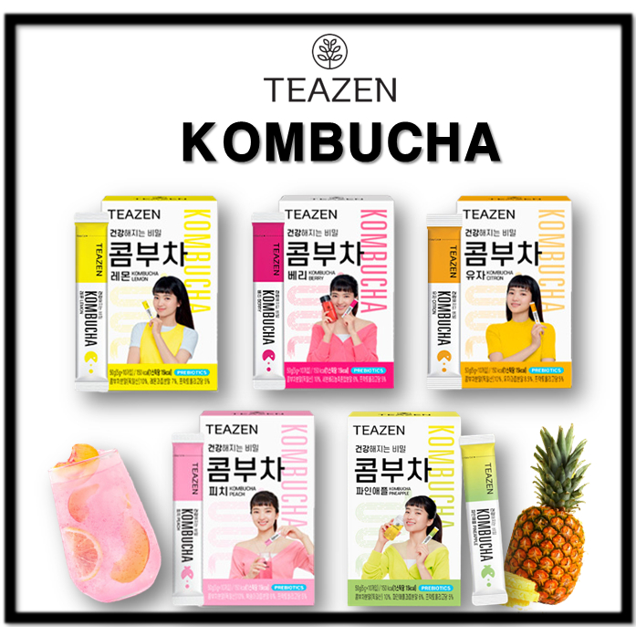 【小莊嚴選】【TEAZEN】現貨韓國🇰🇷 BTS同款 TEAZEN KOMBUCHA 康普茶 賣完就沒了