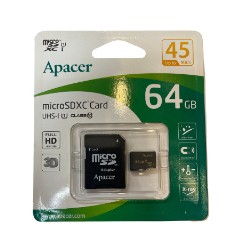 記憶卡 64G microSD Apacer宇瞻 附小卡轉大卡