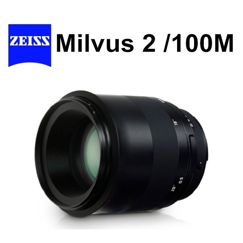 【ZEISS 蔡司】Milvus 100mm F2 100F2 For CANON SONY 鏡頭  台南弘明『可分期』