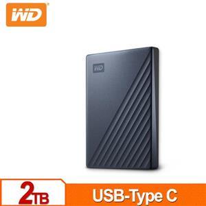 WD My Passport Ultra 2TB(星曜藍) 2 . 5吋USB - C行動硬碟 • UBS 3 .