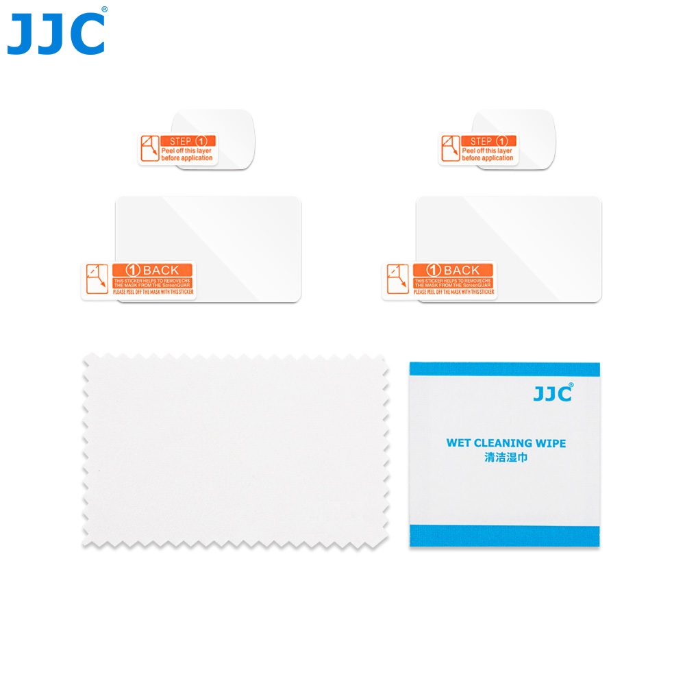 又敗家JJC副廠DJI大疆鋼化9H玻璃Pocket3保護貼GSP-OSP3K2高透光防刮Osmo Pocket 3螢幕貼