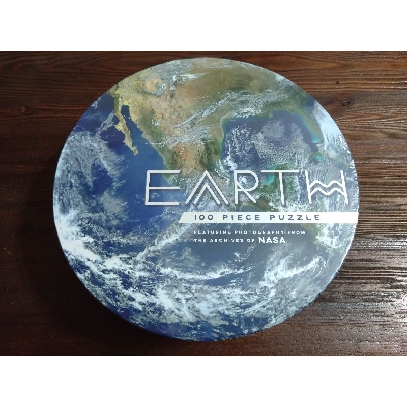 世界地球日紀念版地球拼圖 100片拼圖 Earth 地球拼圖 全新 現貨