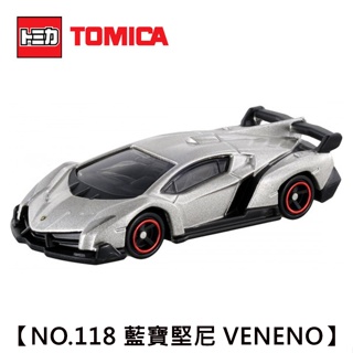 TOMICA NO.118 藍寶堅尼 VENENO 跑車 Lamborghini 多美小汽車