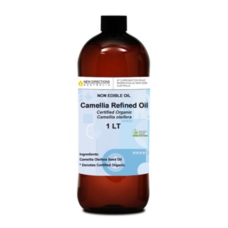【新方向 NEW DIRECTIONS 】頂級基底油按摩油保濕油1L(山茶花油Camellia) 澳洲ACO有機植物認證