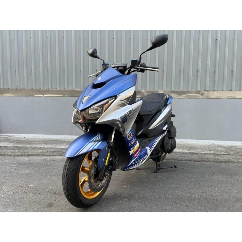 🛵台南二手機車🛵 2020 YAMAHA FORCE 155 灰藍配色 0元交車 無卡分期