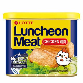 韓國 LOTTE 樂天 雞肉午餐肉(原味)340g【小三美日】空運禁送 DS021082