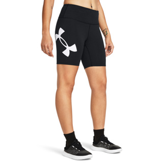 【UNDER ARMOUR】女 Campus 7吋緊身短褲_1383635-001