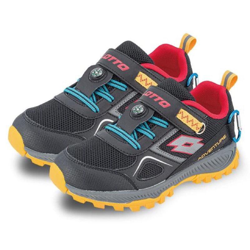 LOTTO 童鞋 COMPASS 防潑水越野跑鞋（22-24.5碼）
