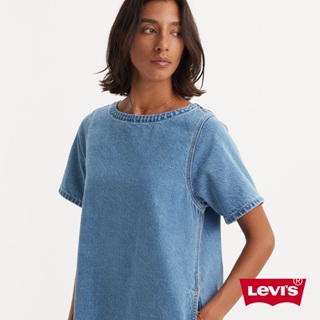 Levi's® Wellthread®環境友善系列 牛仔短袖洋裝 女款 A7549-0000 人氣新品