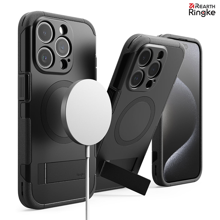 iPhone 15 Pro /Max 韓國 Ringke Alles 磁吸支架手機保護殼MagSafe Magnetic