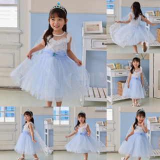 韓國代購-MaRiAnYou 艾莎公主洋裝 披風洋裝 Elsa洋裝 正韓空運 公主洋裝 生日 花童 婚紗 韓國童裝