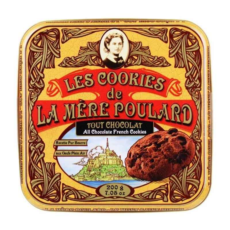 現貨 La Mere Poulard 普拉嬤嬤 濃郁巧克力法式酥餅 餅乾 法國製 200g