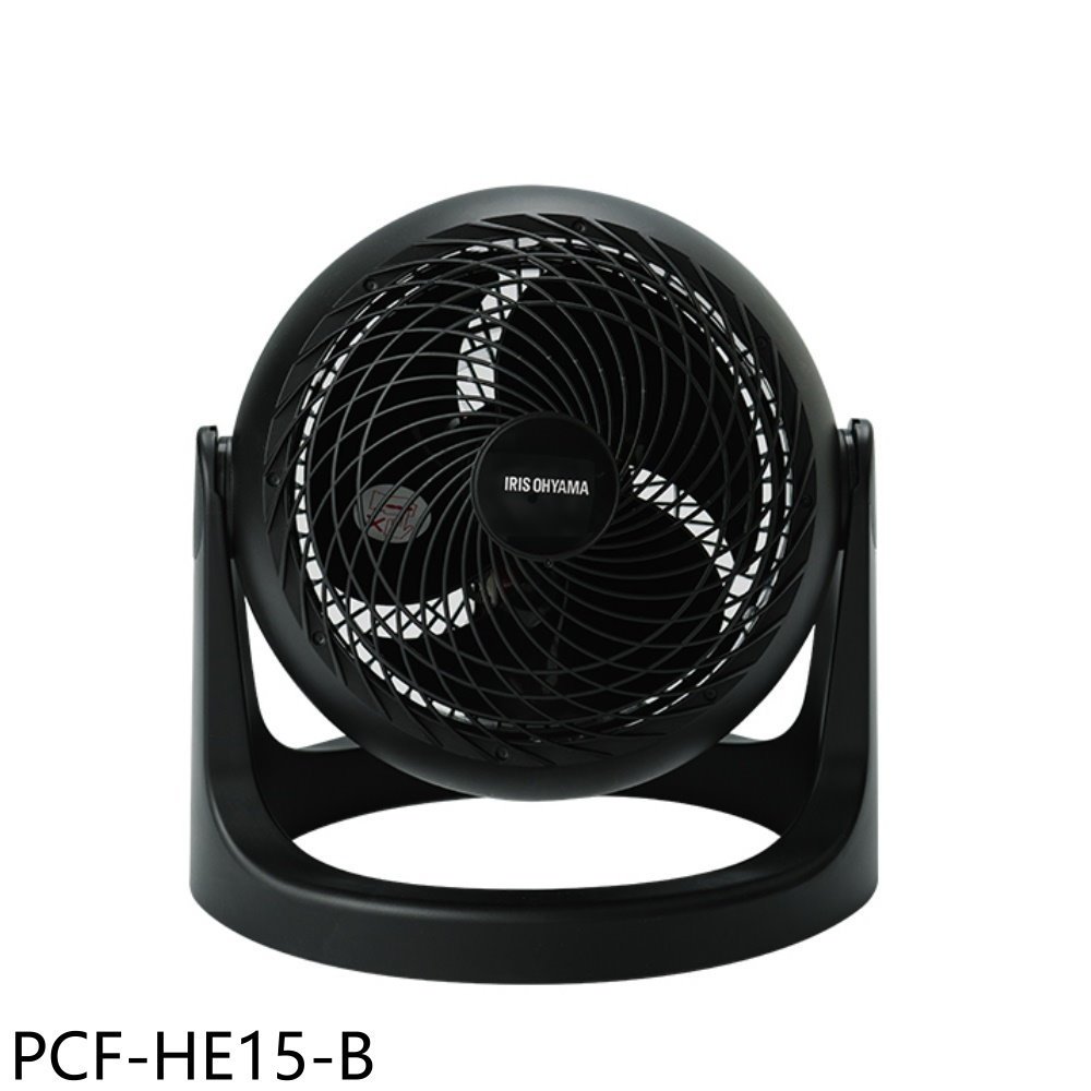 《再議價》IRIS【PCF-HE15-B】白色空氣循環扇4坪黑色電風扇