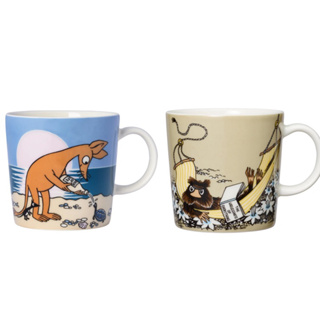 Arabia X Moomin mug 馬克杯 慕敏馬克杯 嚕嚕米馬克杯 Sniff /Muskrat